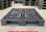 Pallet nhựa thanh lý kích thước 1200x1000x150mm mới 95%, liên hệ 0973021864 (24/7)