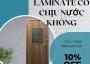 Cửa gỗ Laminate chịu nước