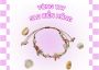 vòng tay handmade đi biển hồng