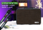 Loa di động nhỏ gọn Acnos CS160Pro, đặc biệt có khuyến mãi chân gỗ kê loa