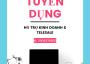 tuyển dụng hỗ trợ kinh doanh và telesale