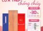 Cửa thép chống cháy - lá chắn an toàn cho ngôi nhà