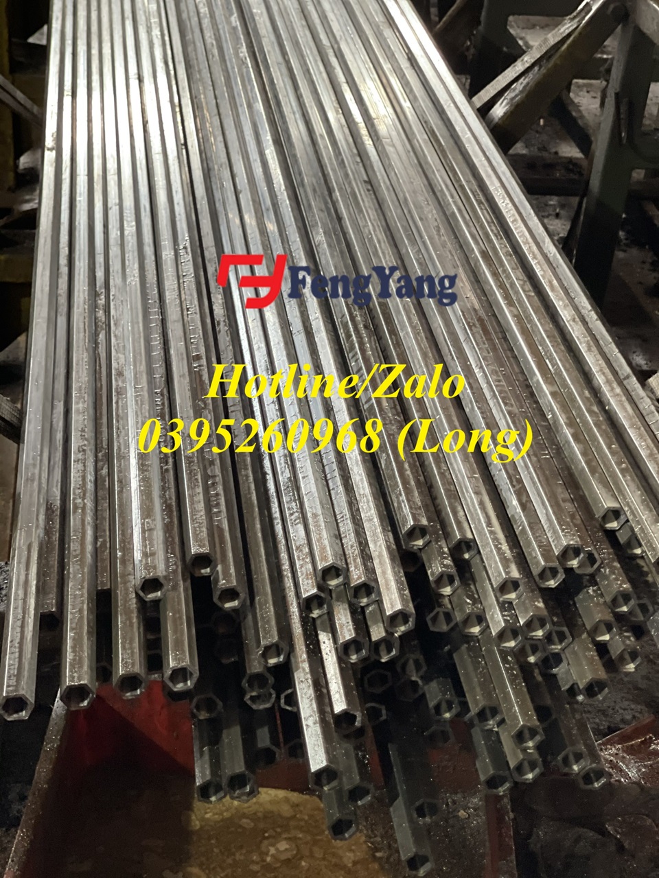 ống lục giác, ống kéo nguội, 1020, 1045, 4120, 4140, 40CrMo, SNCM220