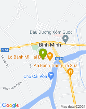 Bán nhà phố mặt tiền chợ Chợ Vồn, Bình Minh