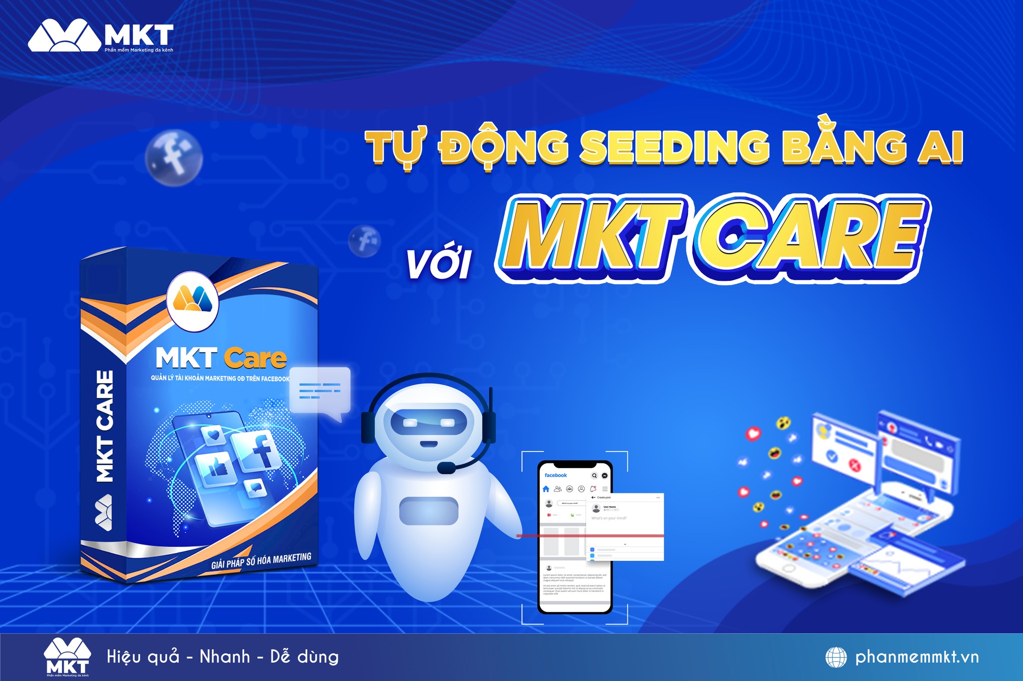 MKT Care – Phần Mềm Đăng Bài Tự Động Tốt Nhất Việt Nam