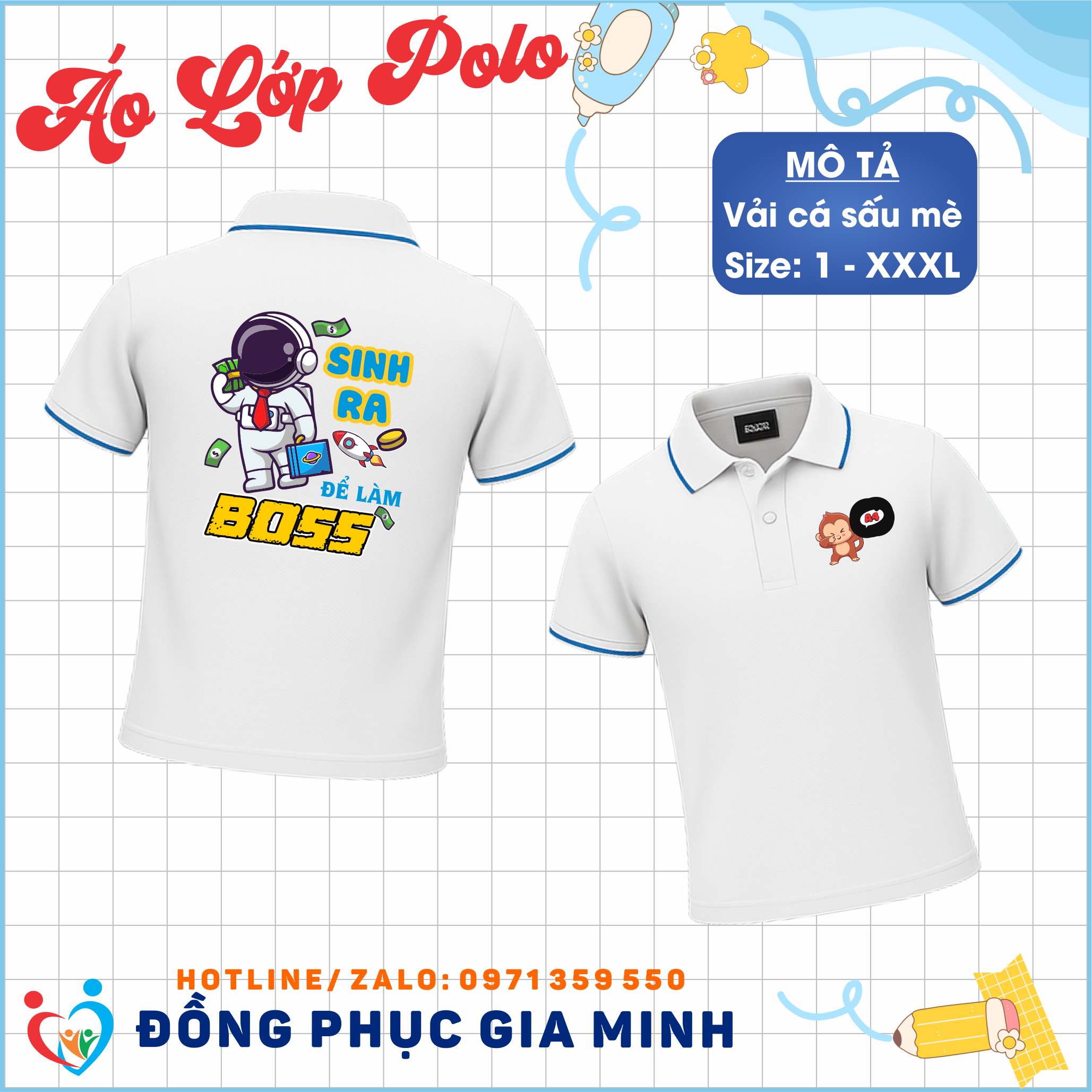 áo lớp polo đăk lăk