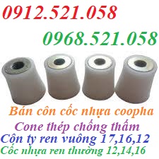Côn nhựa ren thường M12,M14,M16 hà nội 0968521058 Kim khí Thanh Sơn có côn cốc nhựa