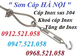 Tăng đơ Inox 304 M24,20,18,16,14,12,10,8,6,5,4 hà nội 0947521058 Vật tư cơ khí Thanh Sơn