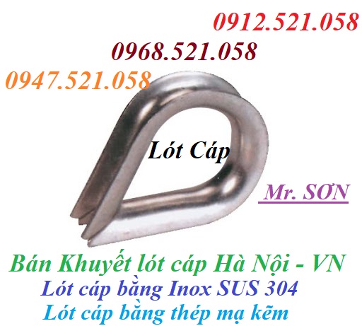 Có luôn bẹn lót cáp thép mạ kẽm D6,8,10,12,14,16 rẻ 0968521058 Kim khí tổng hợp Th