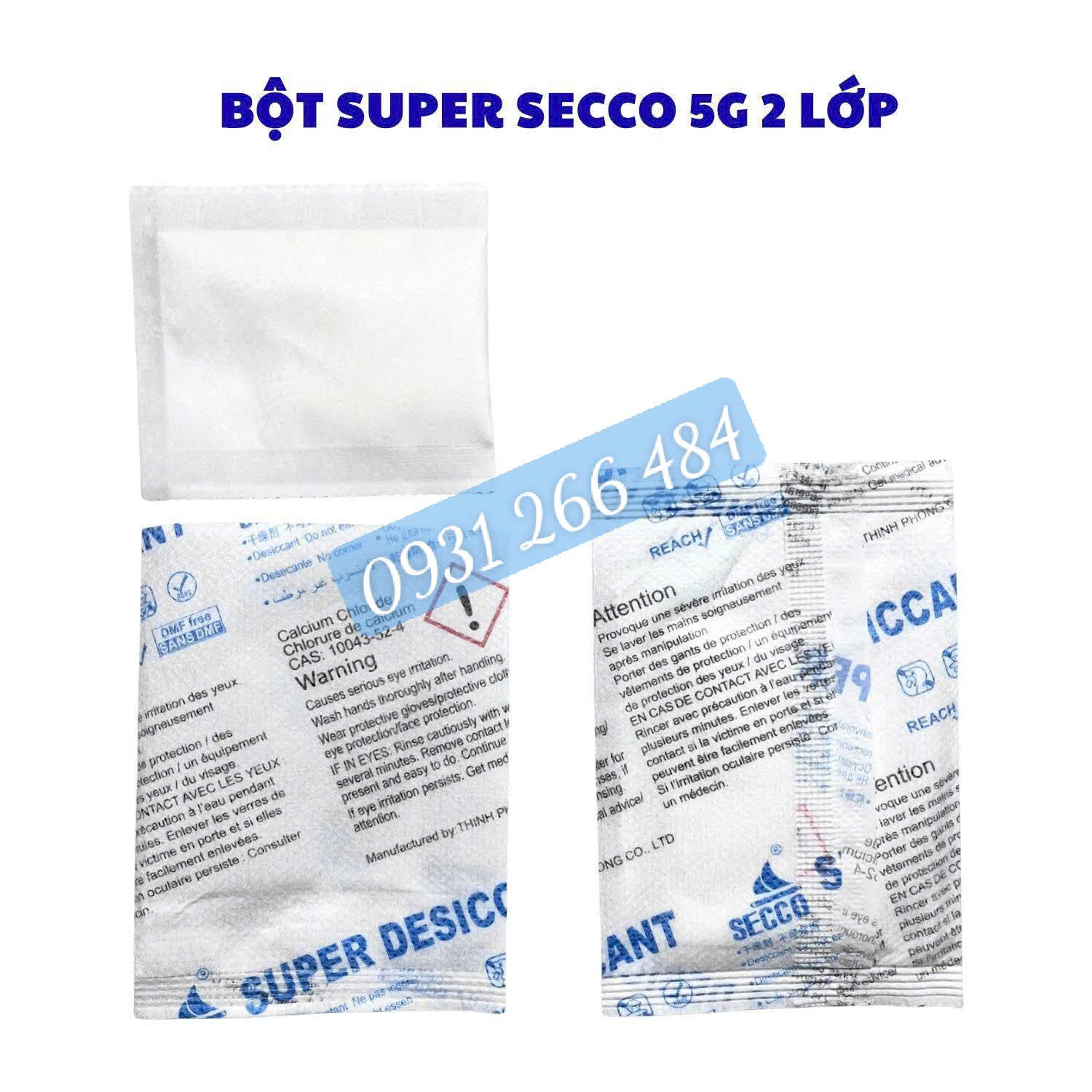 Gói hút ẩm Silicagel cho ngành gỗ