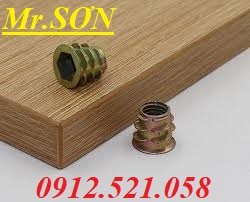 Đai ốc cấy gỗ M6,M5,M4,M10,M8 mạ 7 mầu 0912521058 Kim khí Thanh Sơn - Hà Nội có ê