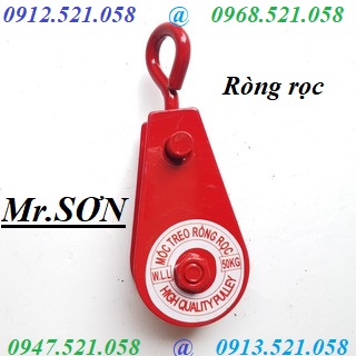 Có Puly sắt 300kg, 200kg, 100kg, 50kg, 100kg đỏ 0913521058 Kim khí Thanh Sơn hà nội cung