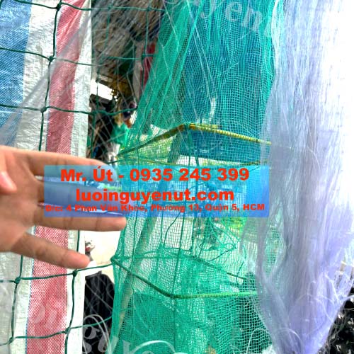 lưới giăng cá - đã giăng là dính