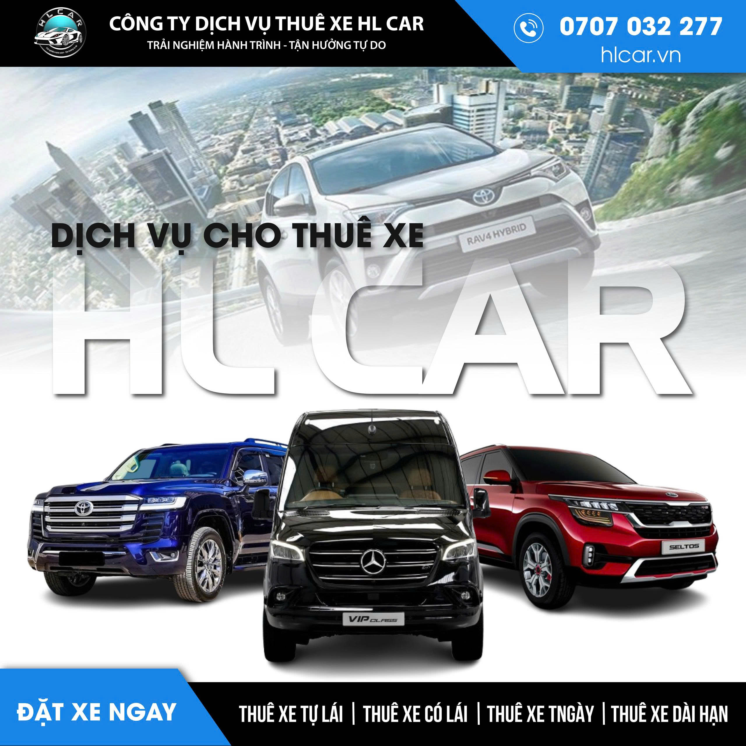 cho thuê xe 4 chỗ tự lái giá tốt