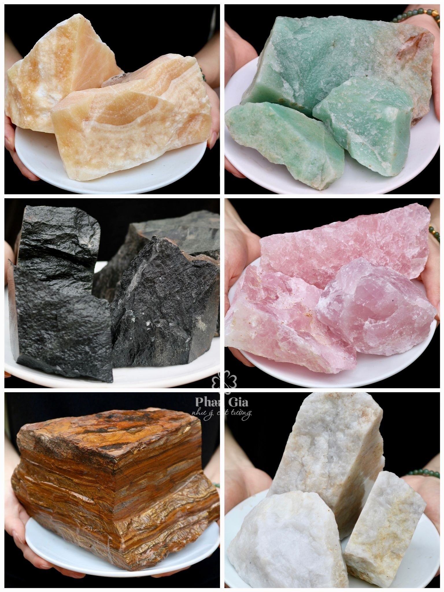 đá thạch anh thô