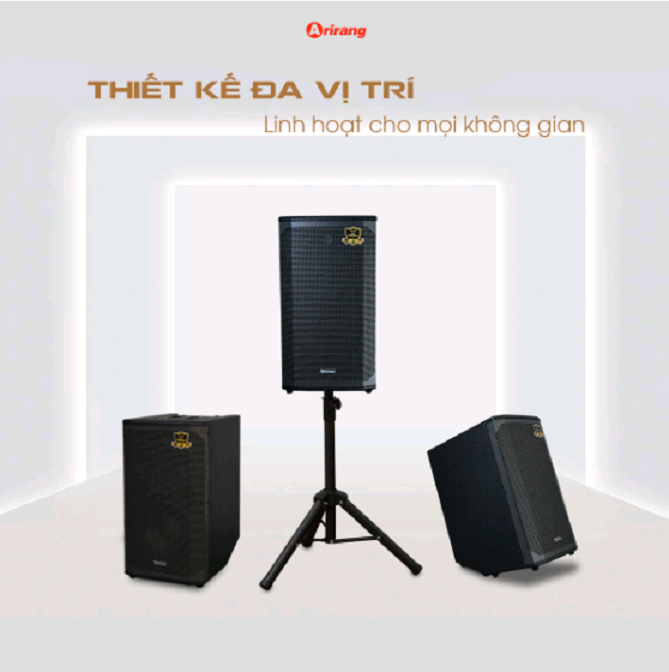 Loa Arirang Edge-X kiểu dáng và karaoke trên cả tuyệt vời giá bán chỉ có 8,500K tạ