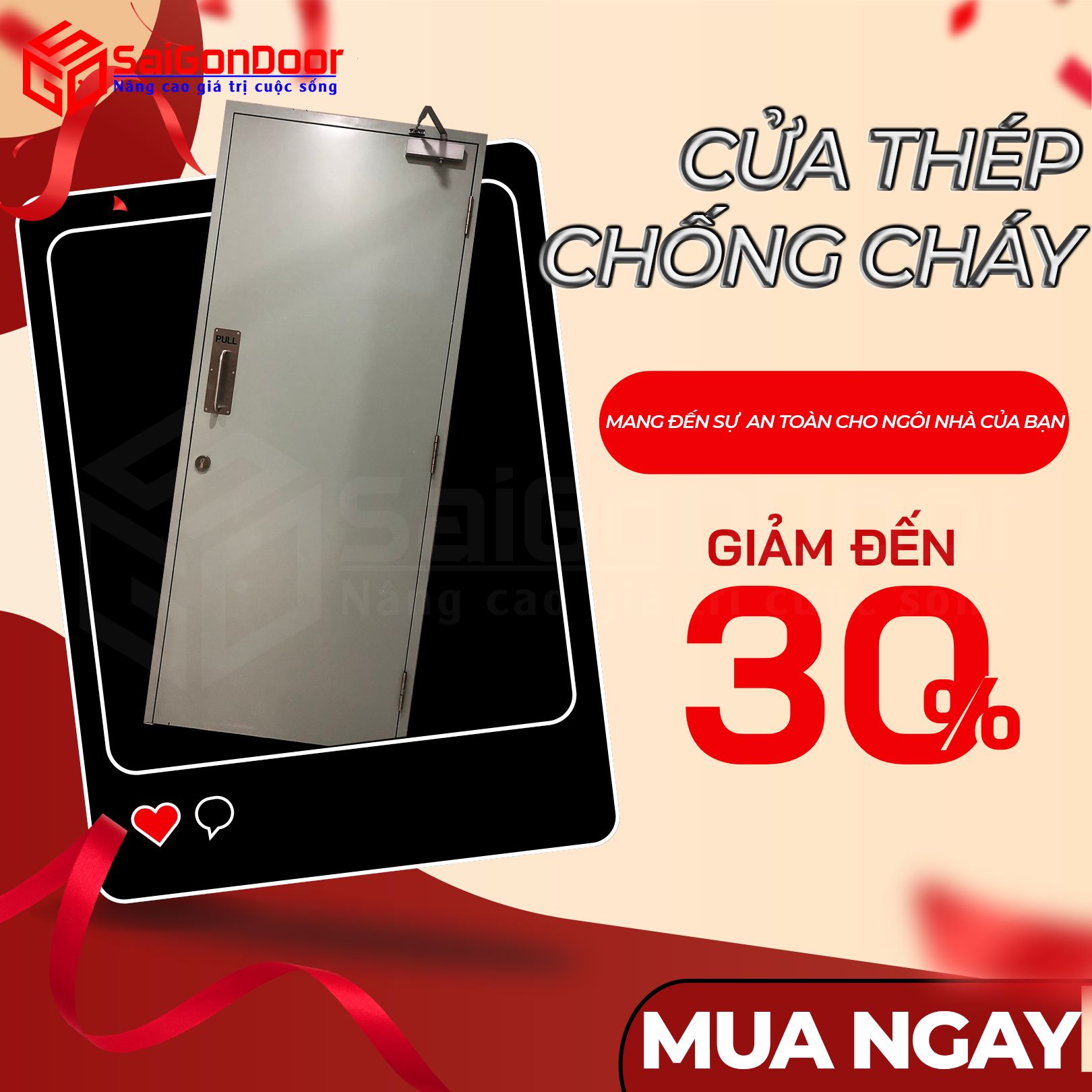 Cửa thép chống cháy - Giải pháp an toàn bắt buộc