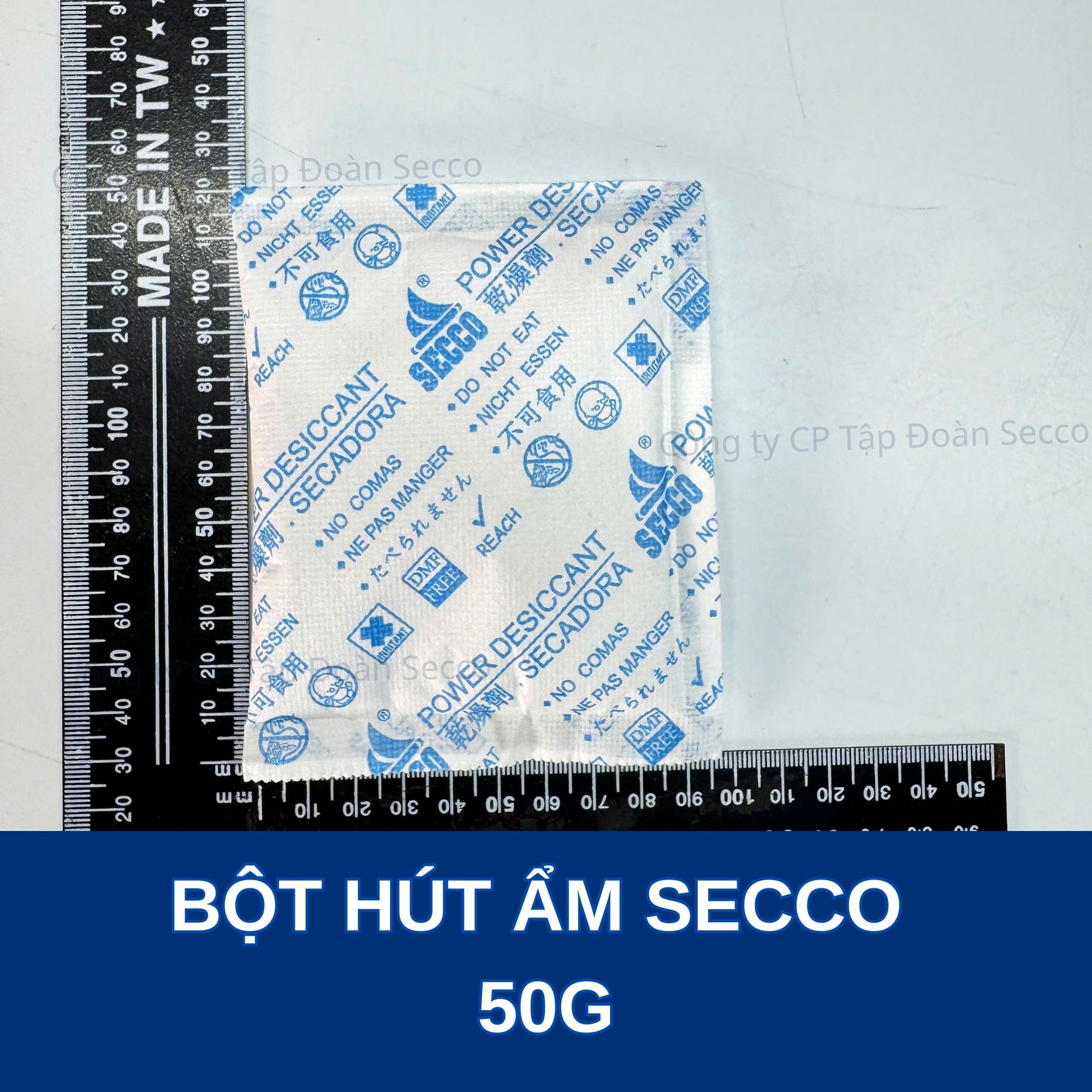 bột hút ẩm secco 50gam