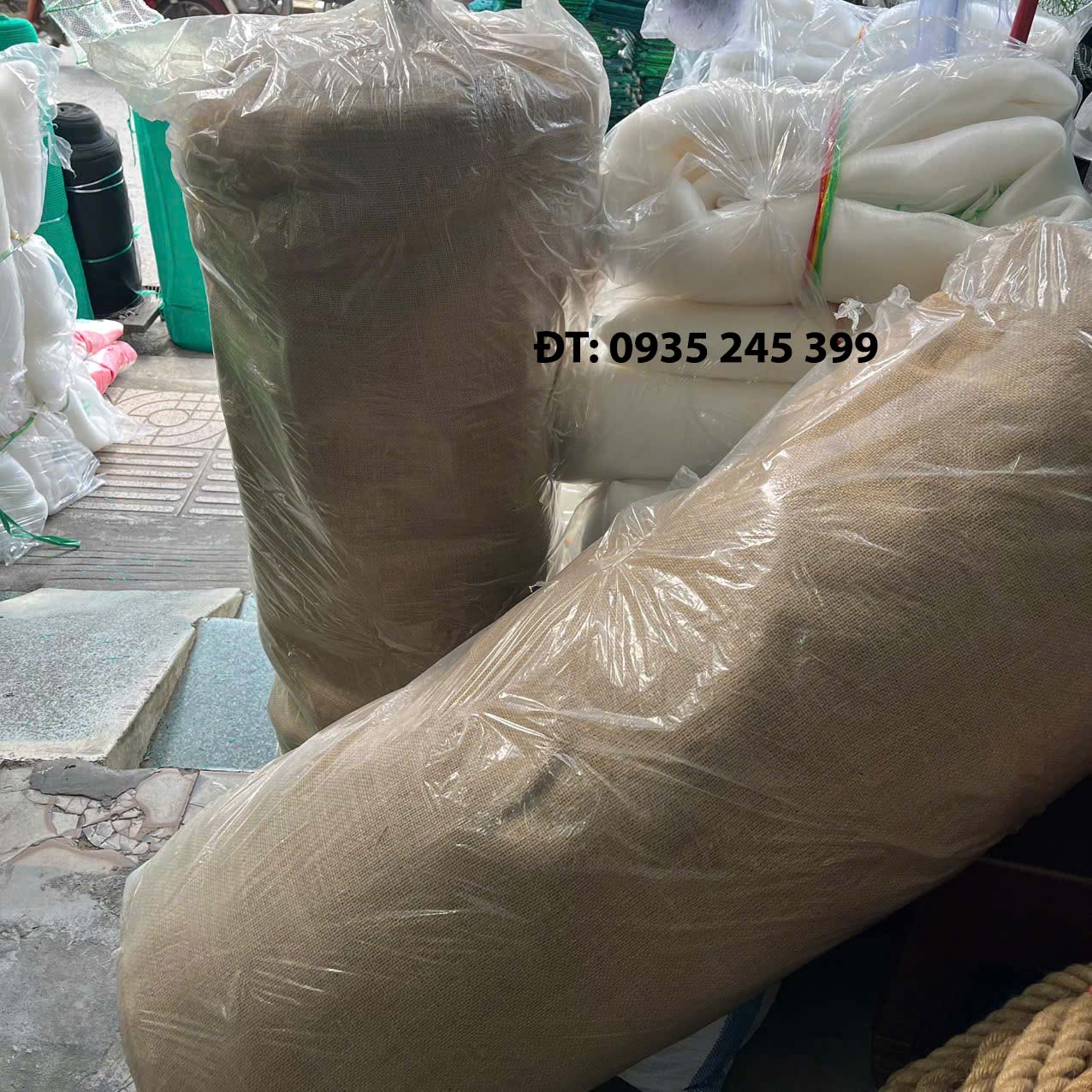 vải quấn ống pccc và bitum đi âm