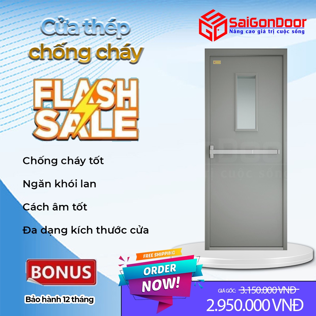 Cửa thép chống cháy - Vệ sĩ thầm lặng