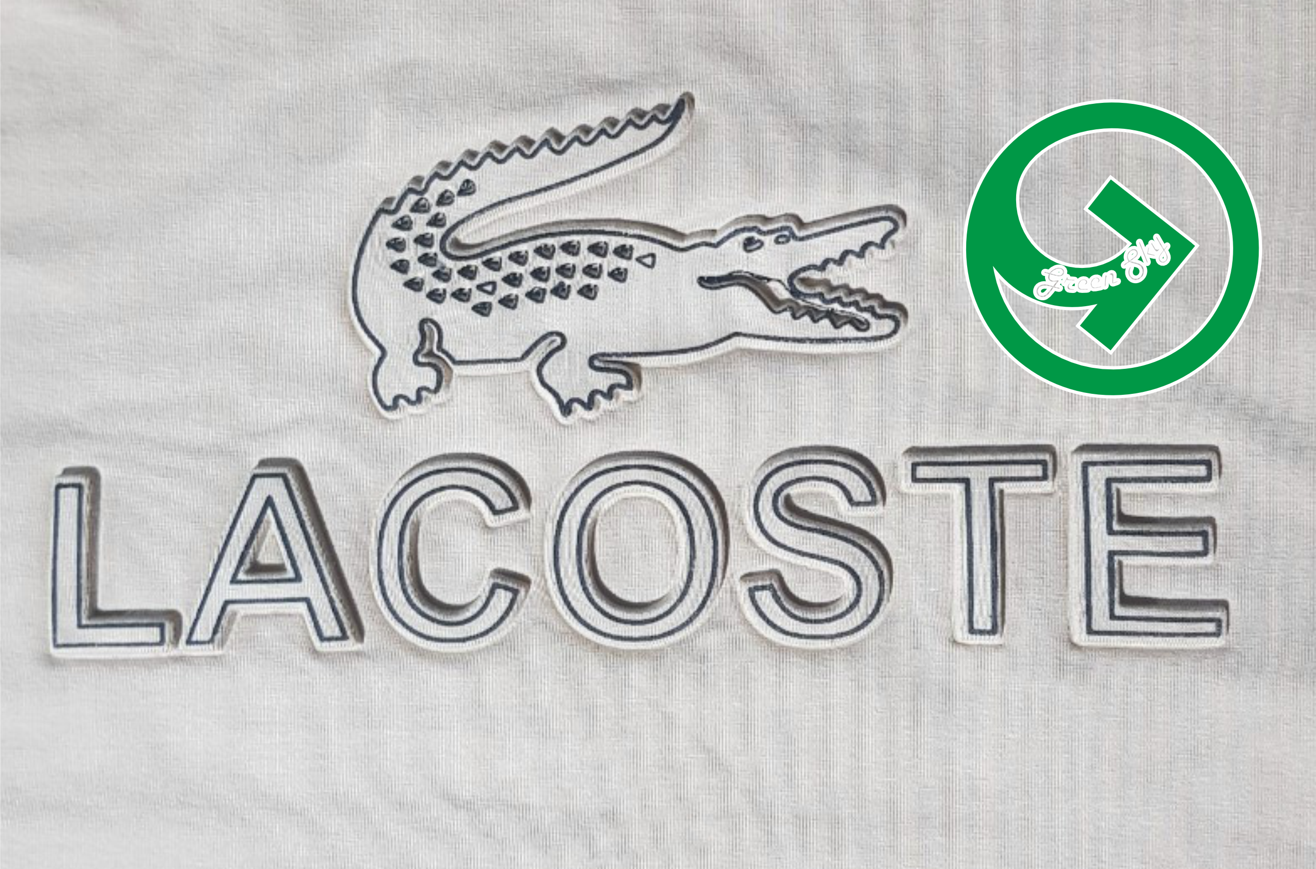 dập nổi và in lụa trên vải thun