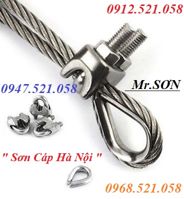 Cửa hàng bán cáp Inox 304 Thanh Trì 0968521058 Kim khí vật tư tổng hợp THANH SƠN Hà