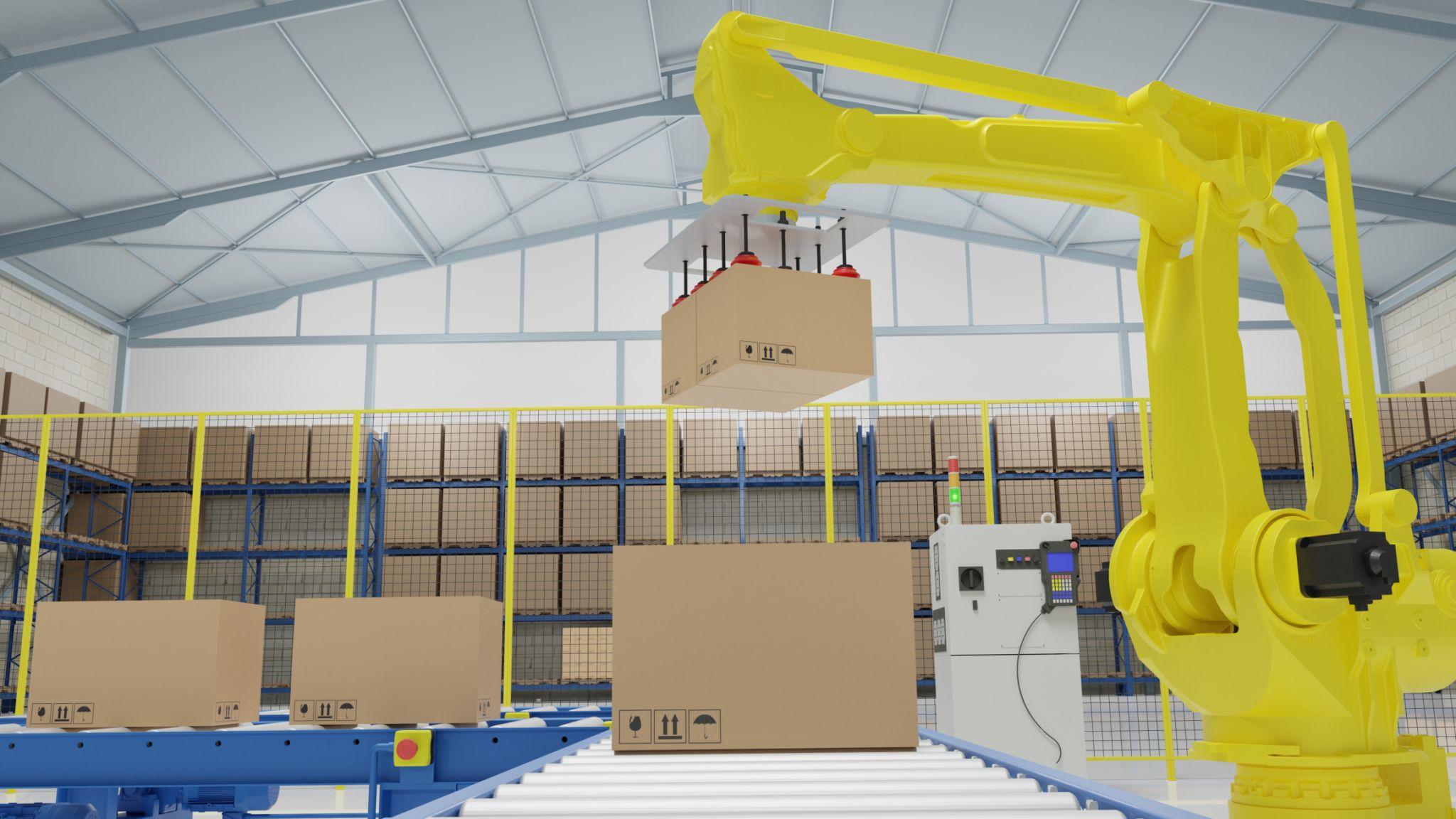 Hình ảnh Robot xếp pallet của Castle Peak tại Đồng Nai