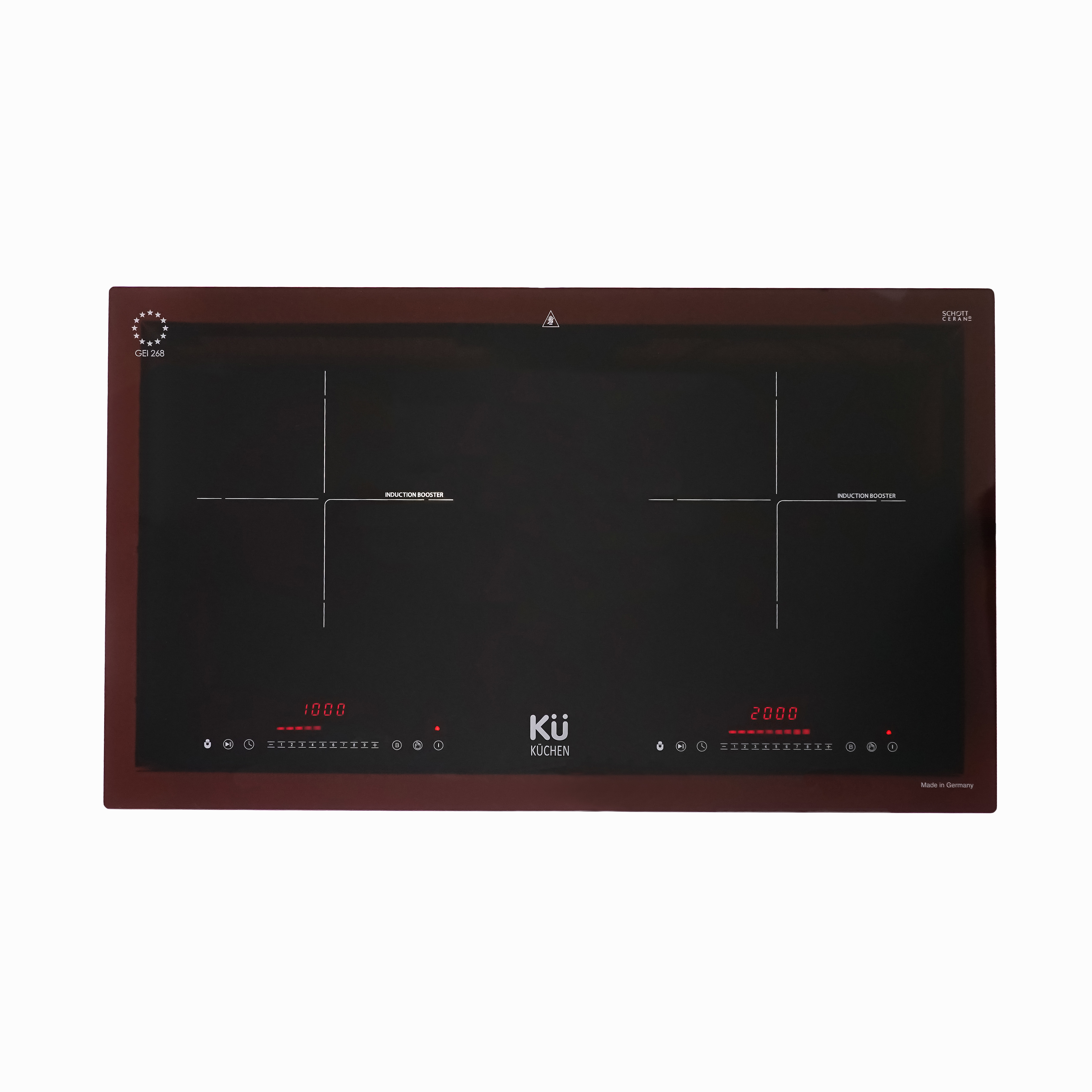 BẾP ĐIỆN TỪ ĐÔI KUCHEN GEI 268