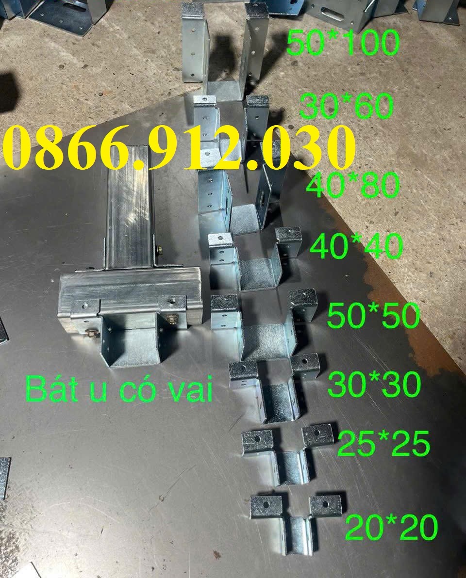 bas U lắp đặt xà gồ nhanh