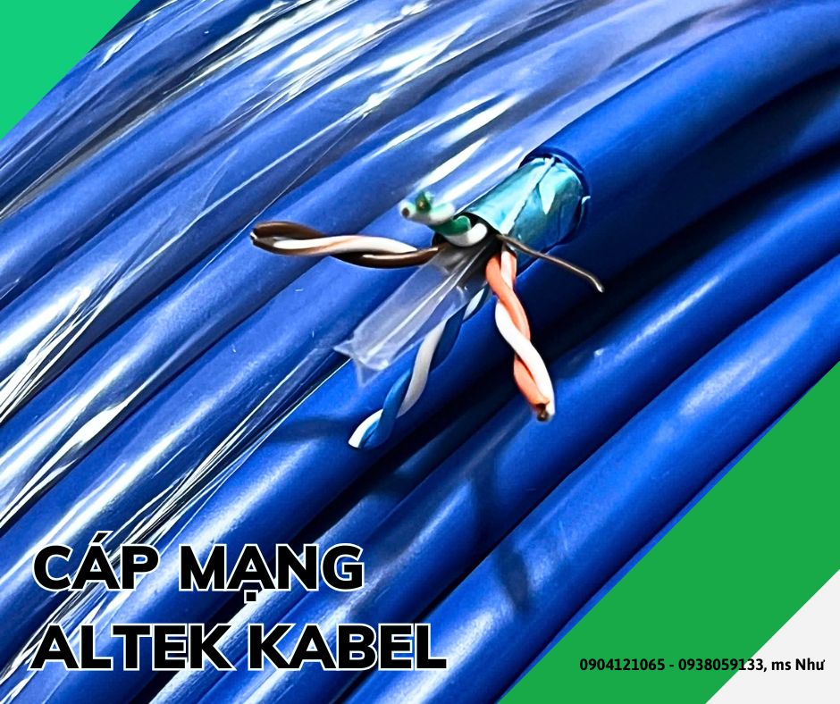 Xả kho cáp mạng Cat5e Altek Kabel giá sốc – Giao hàng hỏa tốc