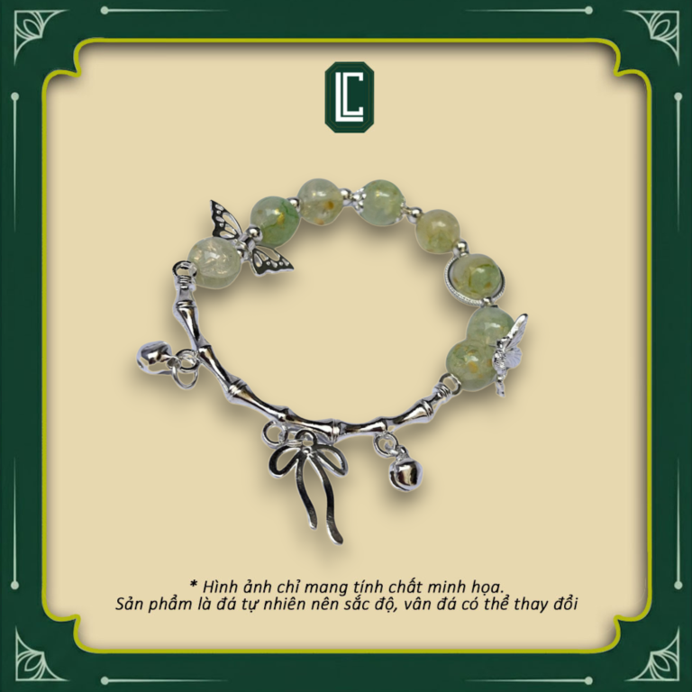 Vòng Tay Đá Thủy Tinh Hải Lam Tinh Tú
