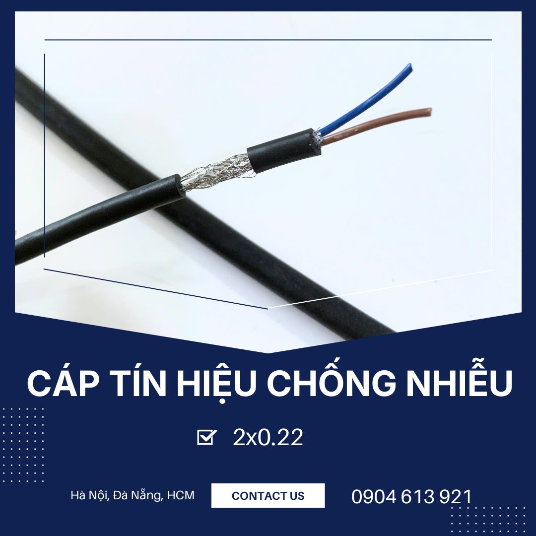 cáp tín hiệu 4x0.22