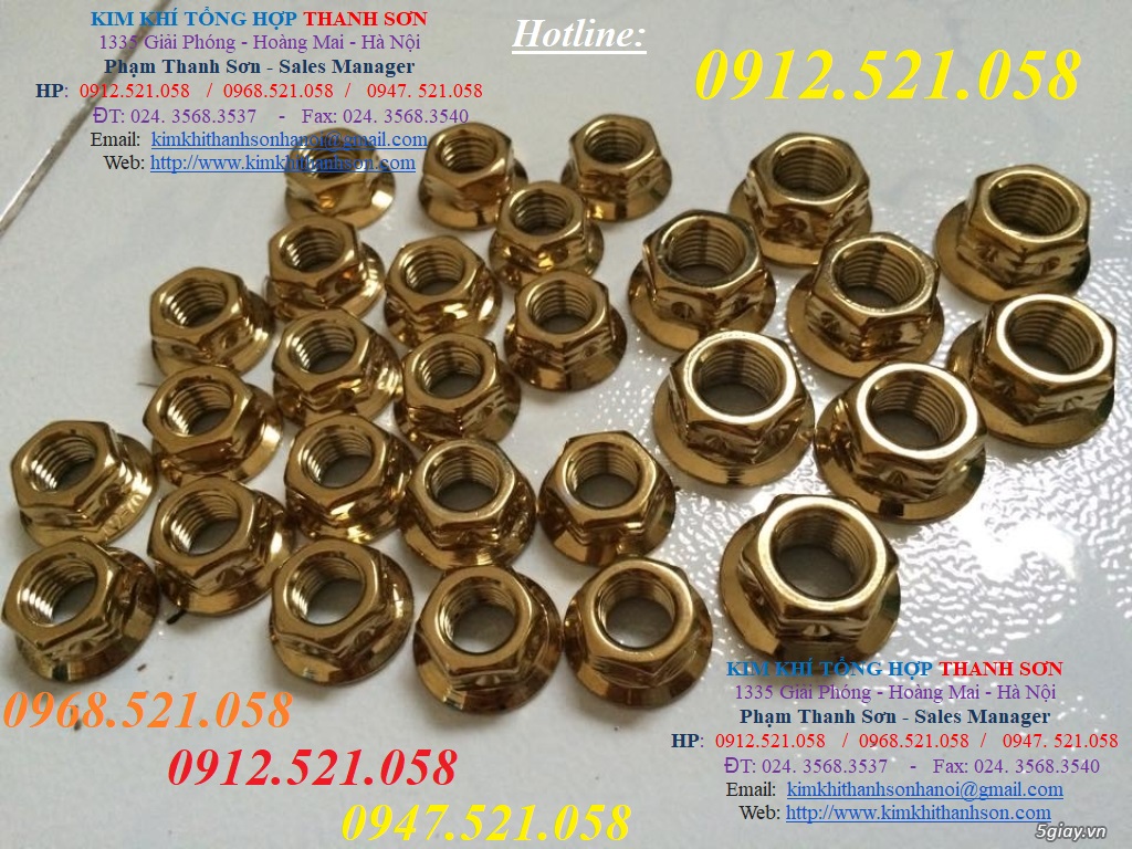 Bu lông cùm khóa giáo 235 đường Ngọc Hồi 0912521058 Kim khí vật tư THANH SƠN số 9