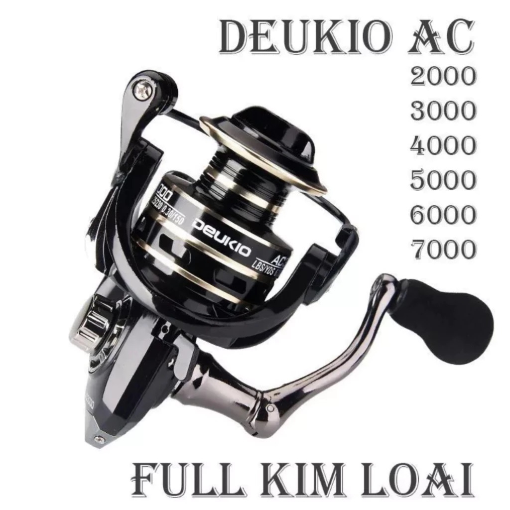 cần câu, câu cá, cần câu lure, câu sông, cần lure, Cần câu lure máy đứng Deukio A
