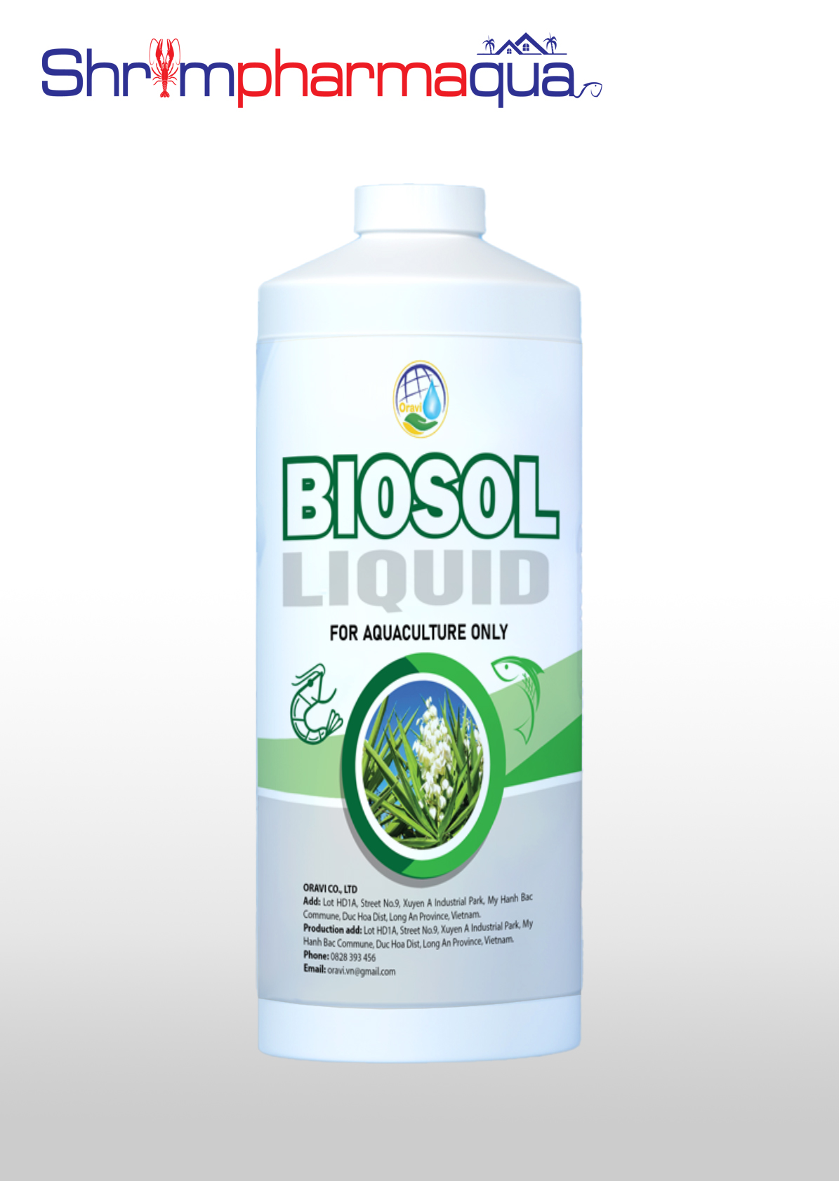 Biosol liquid - giảm mùi hôi, khử khí độc ao tôm
