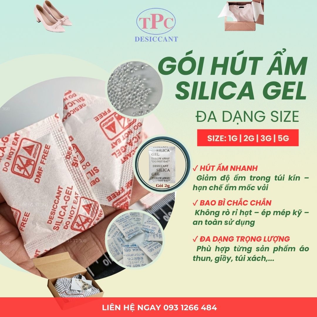 GÓI HÚT ẨM GIÀY DÉP XUẤT KHẨU