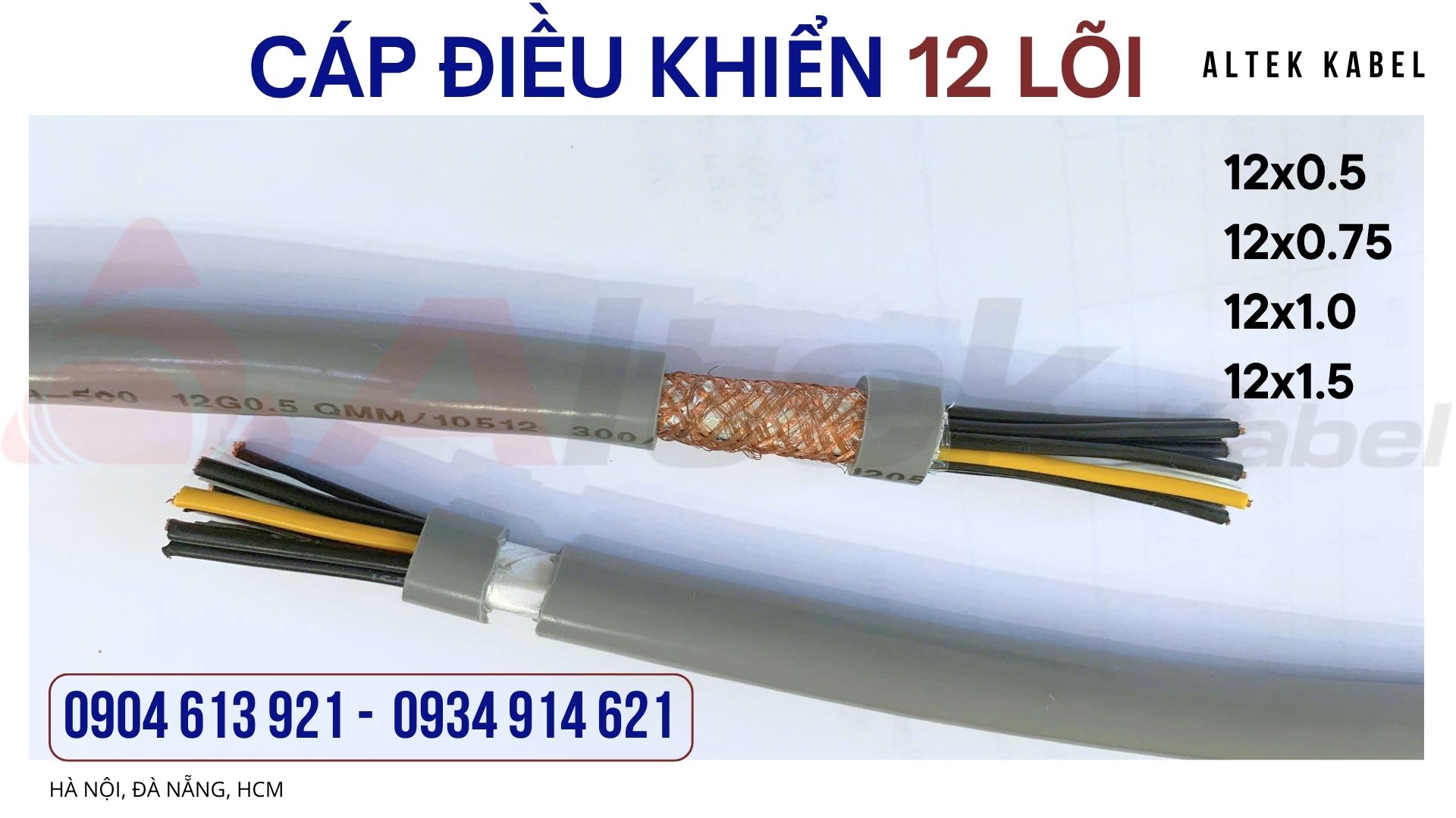 cáp điều khiển sh -500 12x0.75