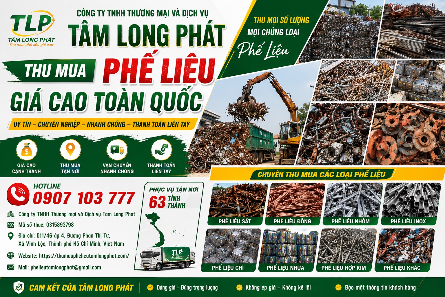 thu mua phê liệu giá cao
