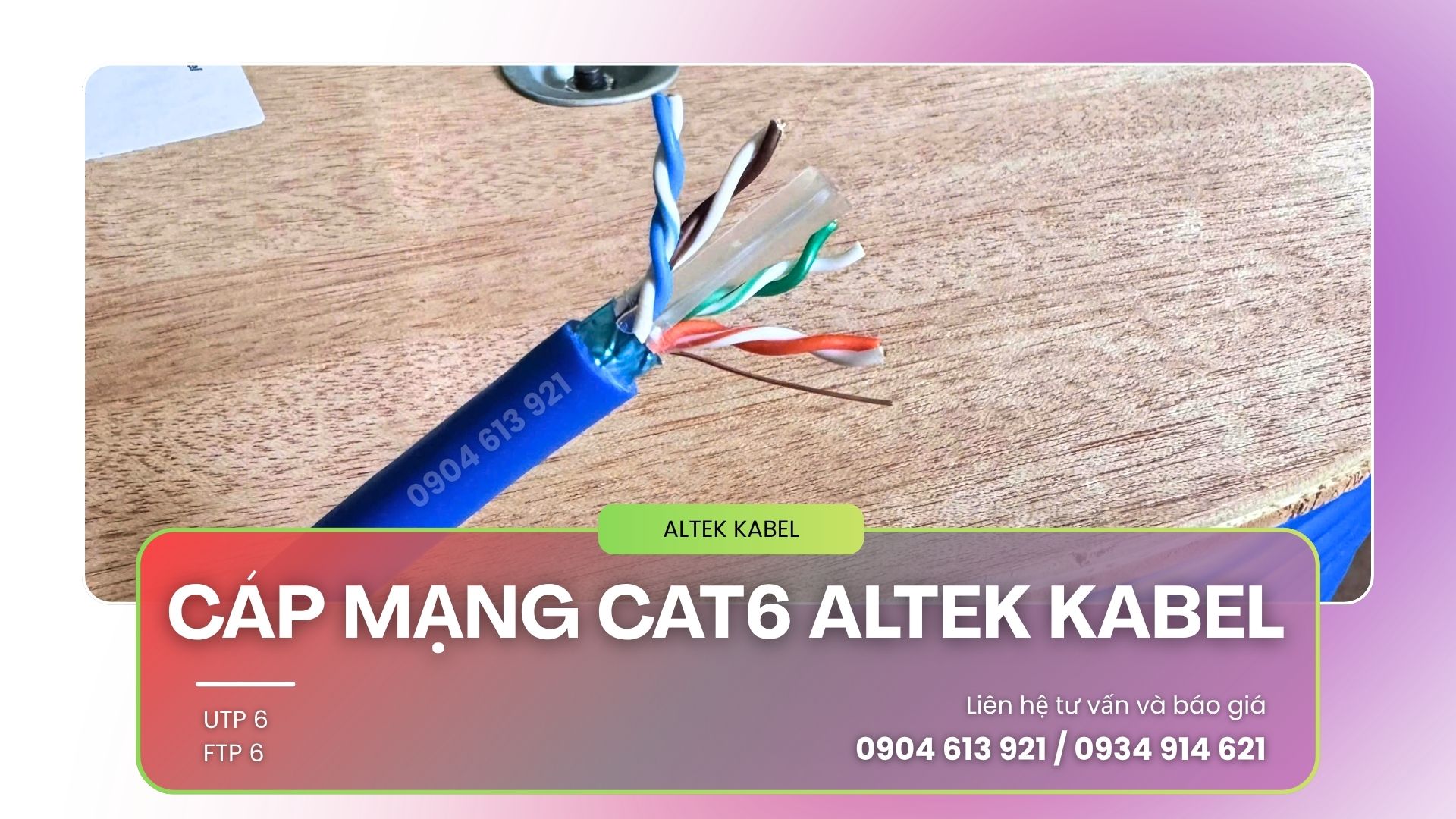 cáp mạng utp6