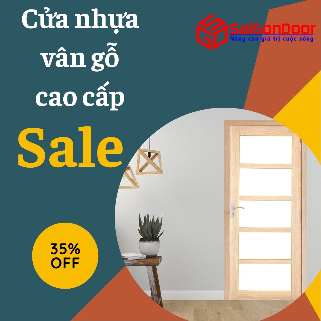 Cửa Nhựa Vân Gỗ Cao Cấp – Nội Thất Sang Trọng