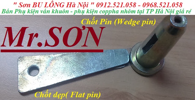 Chốt tròn chốt dẹp, Chốt Pin D16,chốt A 0912521058 Vật tư cơ kim khí THANH SƠN số