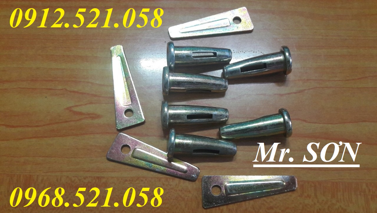 Chốt tròn chốt dẹp, Chốt Pin D16,chốt A 0912521058 Vật tư cơ kim khí THANH SƠN số