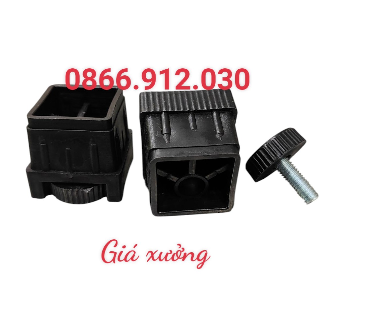 chân tăng chỉnh vuông âm ren