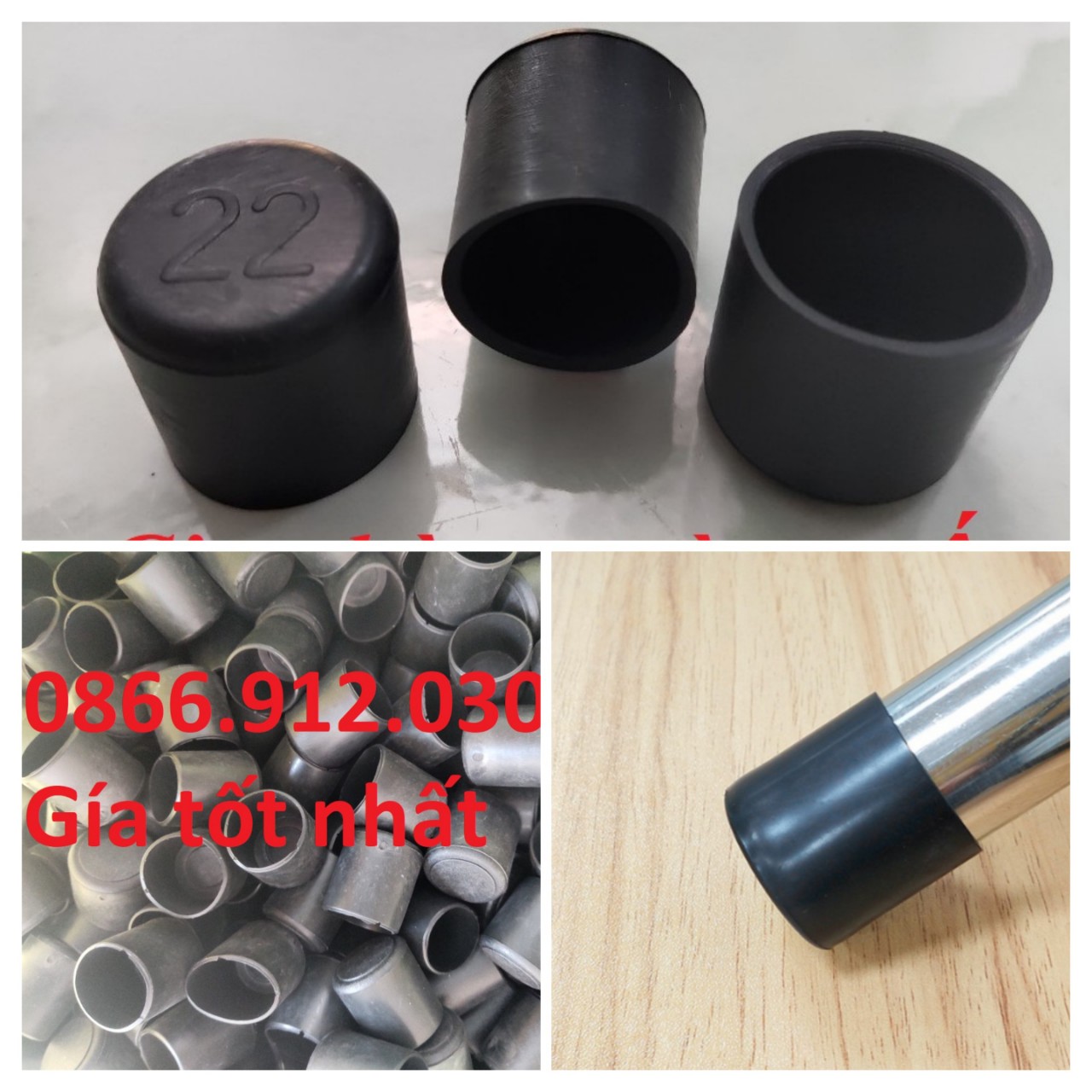 nút chụp chân ghế sắt
