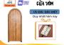 Cửa vòm nhựa Composite cao cấp