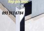 nẹp góc vuông inox màu