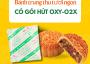 gói hút oxy bảo quản bánh trung thu
