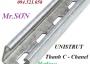 Cung cấp U41x41x3 mét mạ kẽm có lỗ 1 mặt 0947521058 Kim khí Thanh Sơn Hà Nội phân 