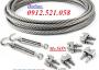 304 dây cáp INOX D1.D2,D3,D4,D5,D6,D8,D10 hà nội 0968521058 Cáp thép THANH SƠN có cáp Inox